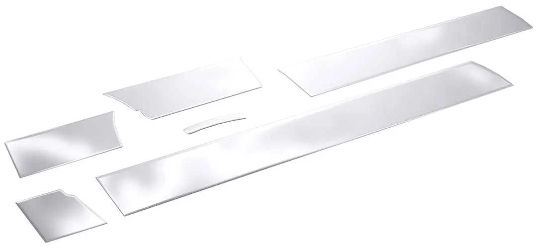 751306-F – WILMORE Rocker Panel Molding, 12 Piece Stainless Steel 5-1/2 Inch Height